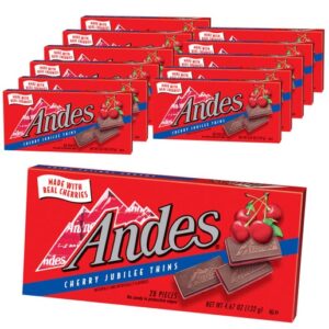 Andes Cherry Jubilee Thins Chocolates 4.67oz 12ct